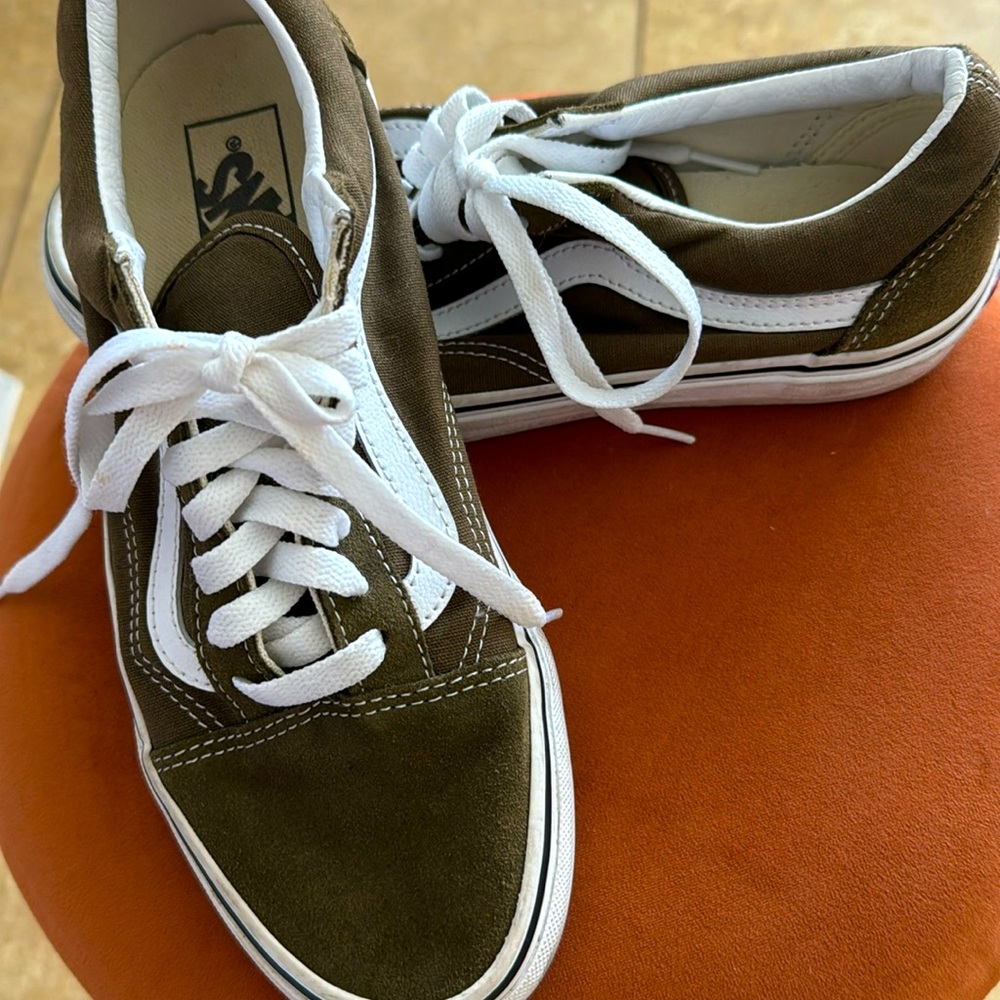 Olive Old-Skool Vans